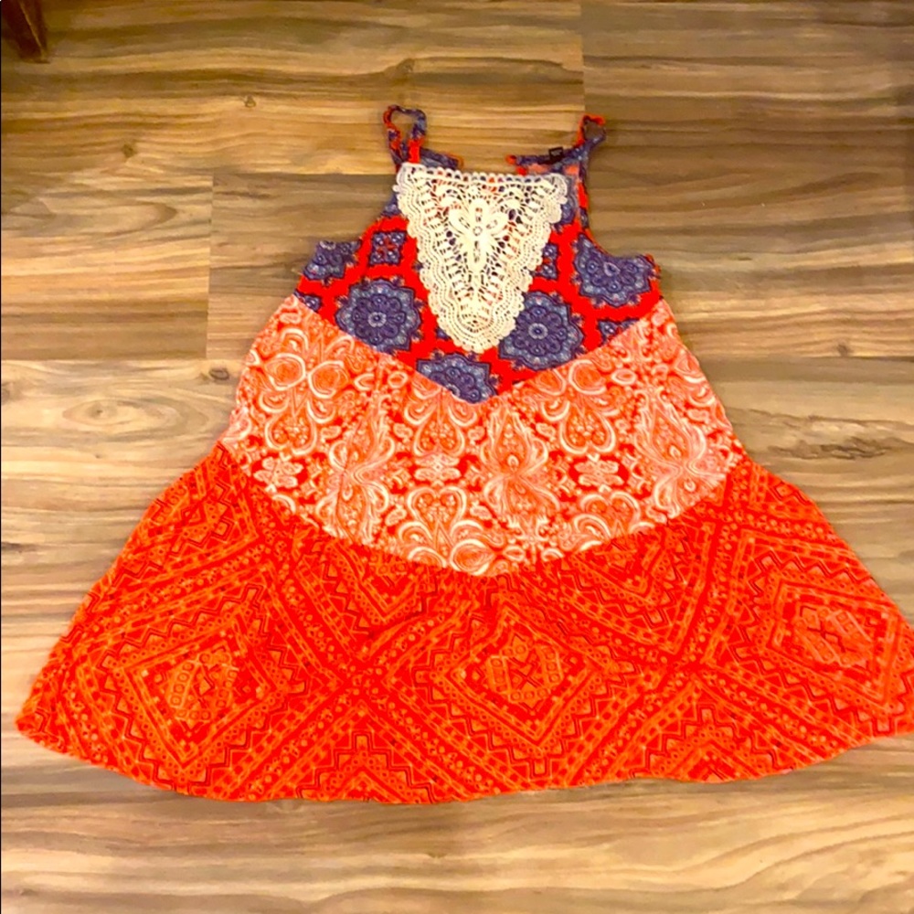 Art class dress red white and blue